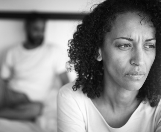 Image: Woman Looking Into Distance