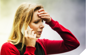 Image: Woman Looking Stressed